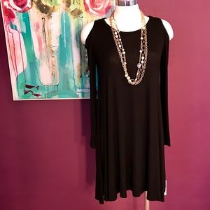 The Vanity Room Cold Shoulder Dress